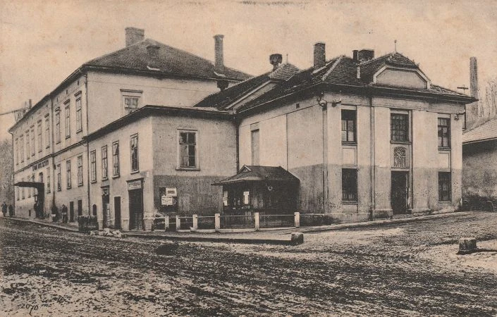 Historický snímek zastáveckého Hornického domu
