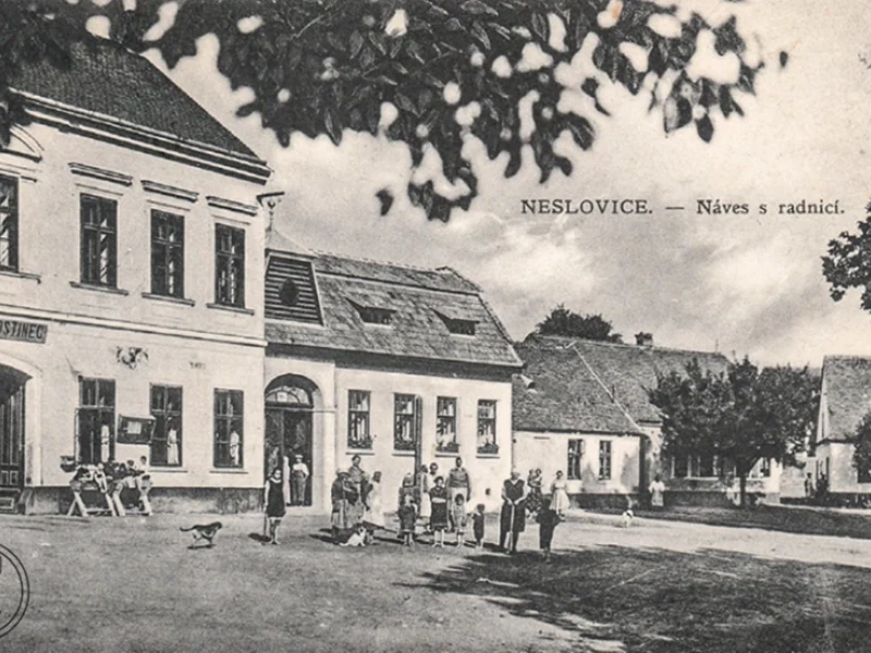 Neslovice historické