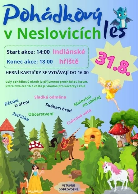 31.8 Neslovice Pohadkovy les kopie